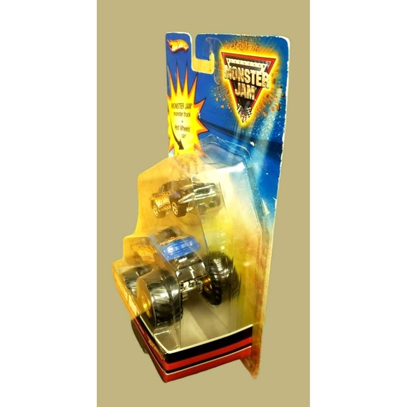 2009 Hot Wheels Monster Jam Matching Monster Truck + Hot wheels Car! Monster Duo - Picture 8 of 13